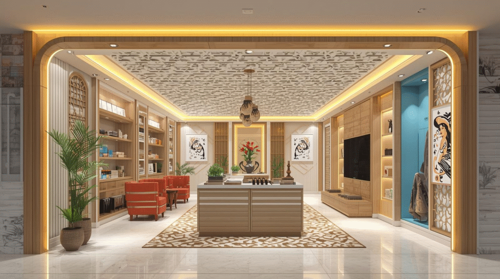 تركيب جبس بورد للمحلات التجارية في الدمام